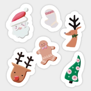 Christmas vibe Sticker